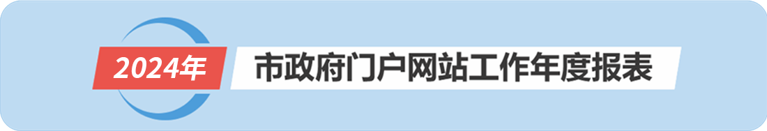 2024年市政府門戶網(wǎng)站工作年度報(bào)表